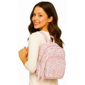 Under1sky Katrina Mini Backpack Lama Land Bag Pink Underonesky